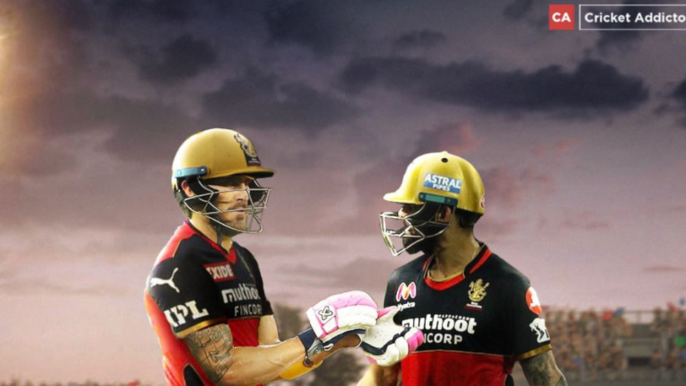 ‘We are excited for him to lead,’ says Virat Kohli of Faf du Plessis’ selection as RCB captain.