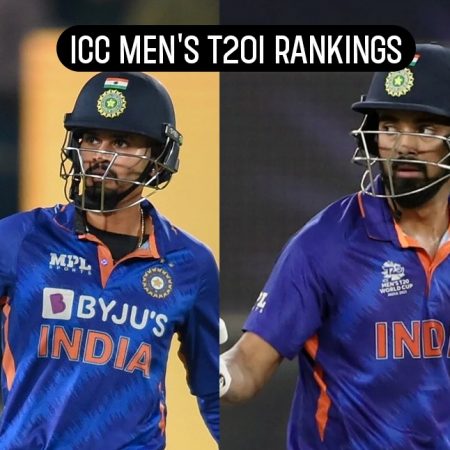 Shreyas Iyer rises to 18th in the Top Bowlers ICC T20I rankings.