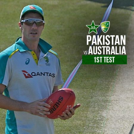 Pat Cummins is upbeat about the historic Pakistan Test.
