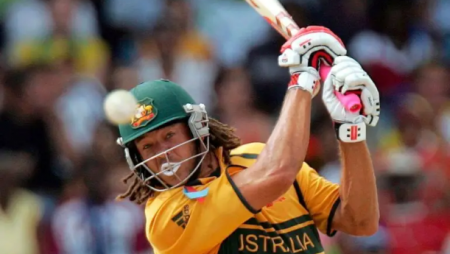 Why was Andrew Symonds given the name Roy?