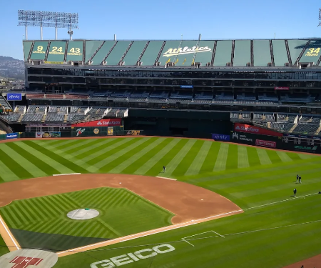 The Oakland Coliseum is in the running to host the Men’s T20 World Cup in 2024.