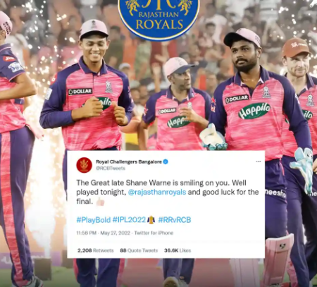 “Shane Warne Is Smiling On You”: Rajasthan Royals Win Hearts With Tweet Following Qualifier 2 Loss