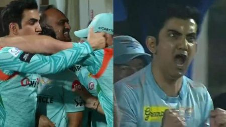 Gautam Gambhir’s Furious Reaction After LSG Beat KKR In Thriller To Advance To IPL 2022 Playoffs