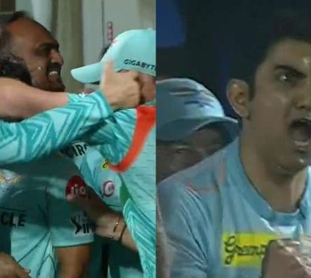Gautam Gambhir’s Furious Reaction After LSG Beat KKR In Thriller To Advance To IPL 2022 Playoffs