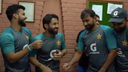 “Superman of Cricket” Mohammad Rizwan’s Birthday is Celebrated by the Pakistan Team