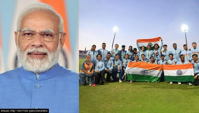 PM Narendra Modi Reacts to India’s Women’s Cricket Team Winning Silver at the Commonwealth Games