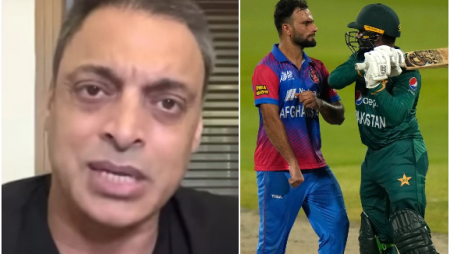 Afghanistan’s behavior is unacceptable; even Indian players are kissing and hugging us: Shoaib Akhtar