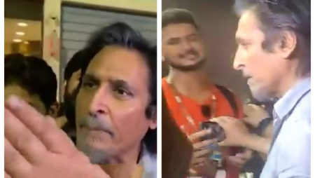 After Asia Cup final loss, PCB Chief Ramiz Raja snaps at an Indian journalist.