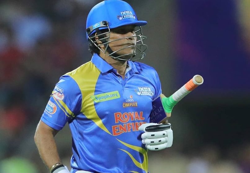 Sachin Tendulkar Rewinds Time With Lofted Shot During Road Safety World Series