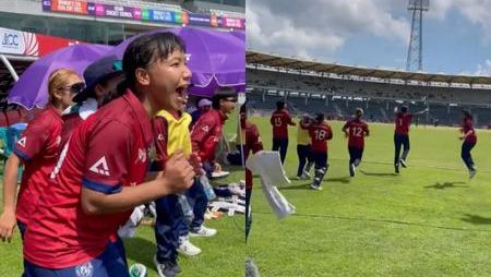 Thailand bursts in wild celebrations following historic triumph over Pakistan in the Women’s Asia Cup 2022.