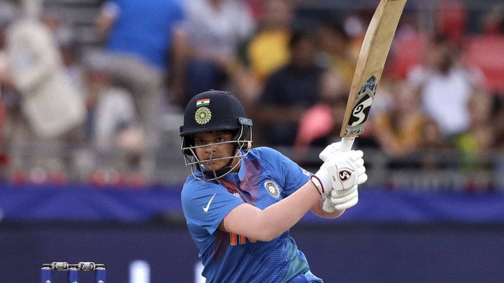 Shafali Verma will captain India at the ICC Under-19 Women’s World Cup.
