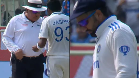 Rohit Sharma hilariously consults with Marais Erasmus before taking review