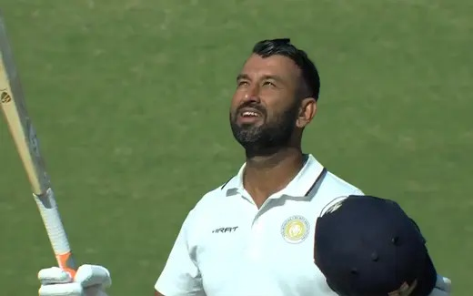 Pujara continues golden run with second ton of the season against Rajasthan