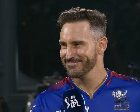 Faf du Plessis opens up after losing the first match against CSK
