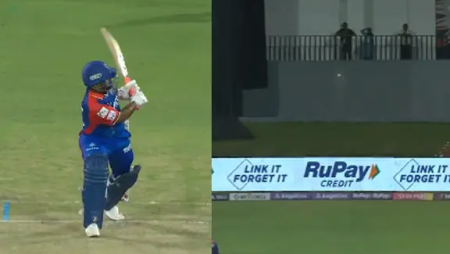Rishabh Pant outrageous reverse scoop leaves Marcus Stoinis speechless